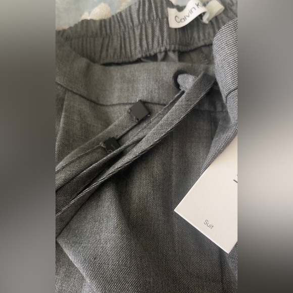 Calvin Klein Tapered Pull-On Pants Woman’s Gray Size 12 - Picture 14 of 16